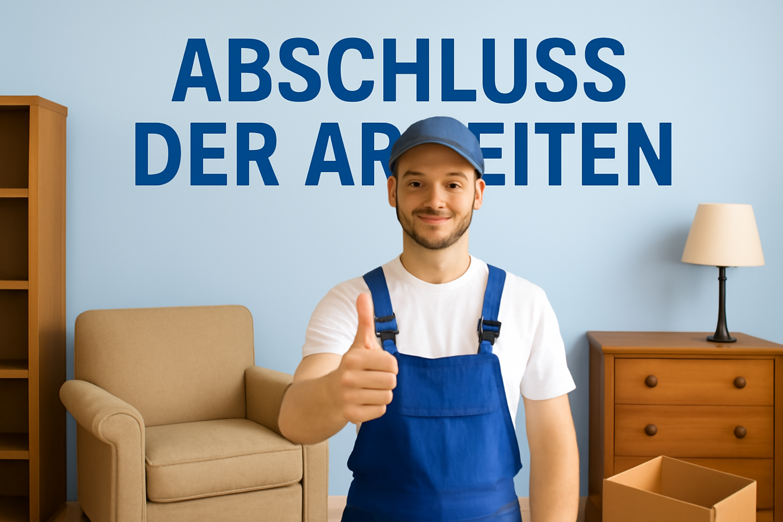 Abschluss der Arbeiten